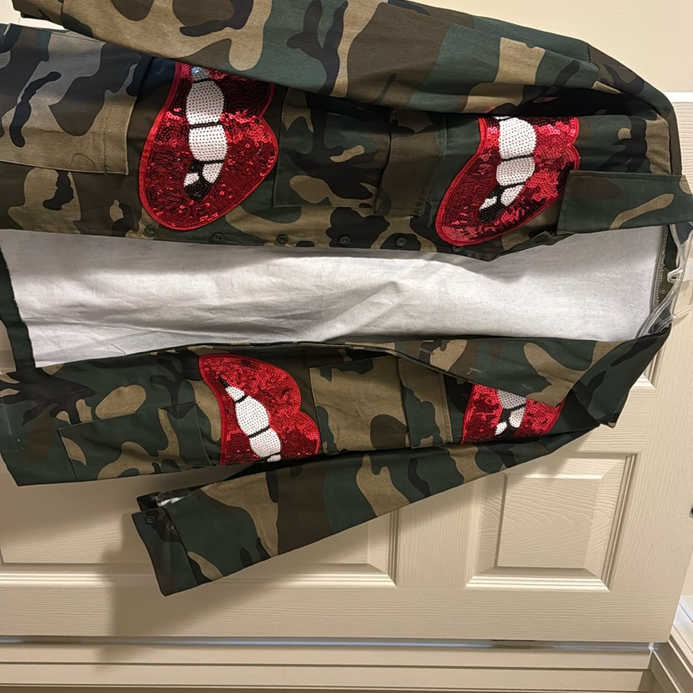 Stylish camo jacket